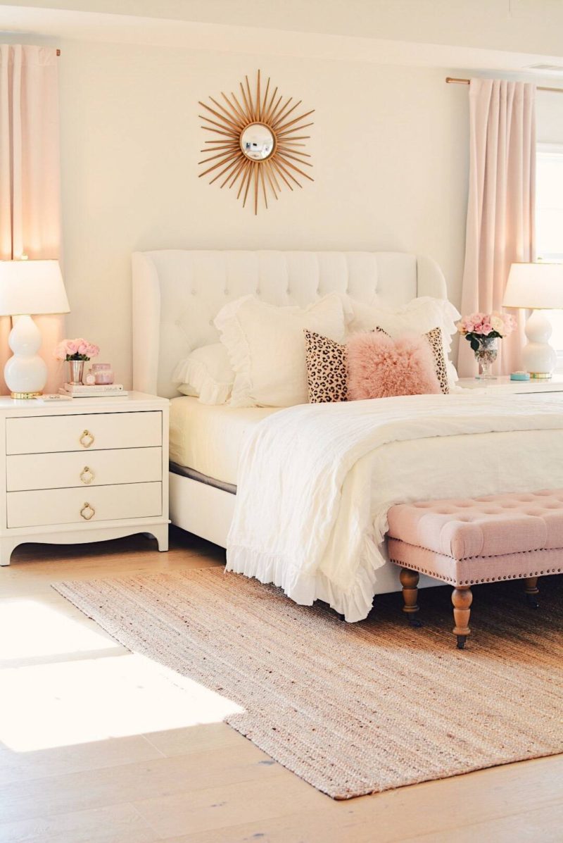 Bedroom Decor Ideas A Romantic Master Bedroom Makeover The Pink Dream