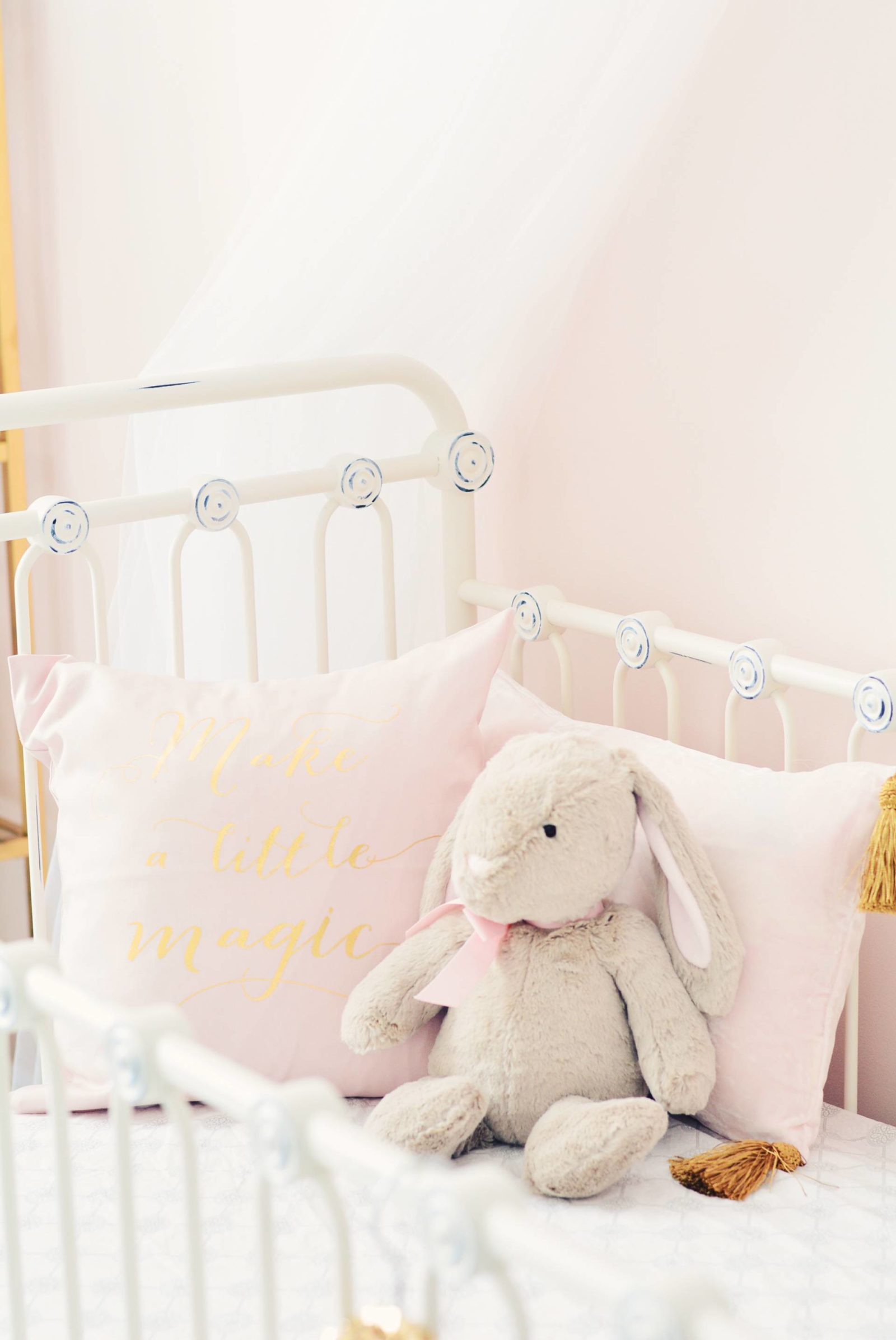 Nursery Office Combo: Making it work in a small space - The Pink Dream