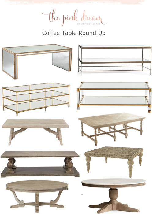 Coffee Table Round Up - The Pink Dream