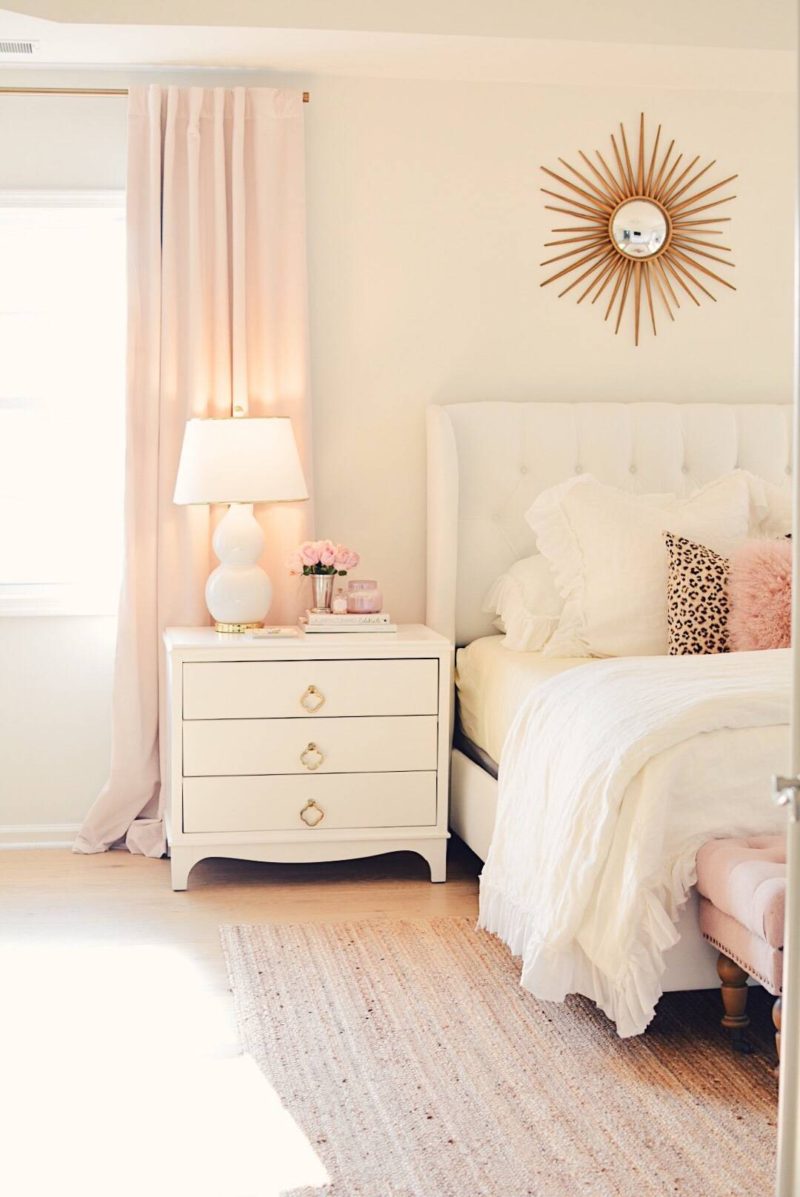 Bedroom Decor Ideas: A Romantic Master Bedroom Makeover - The Pink Dream