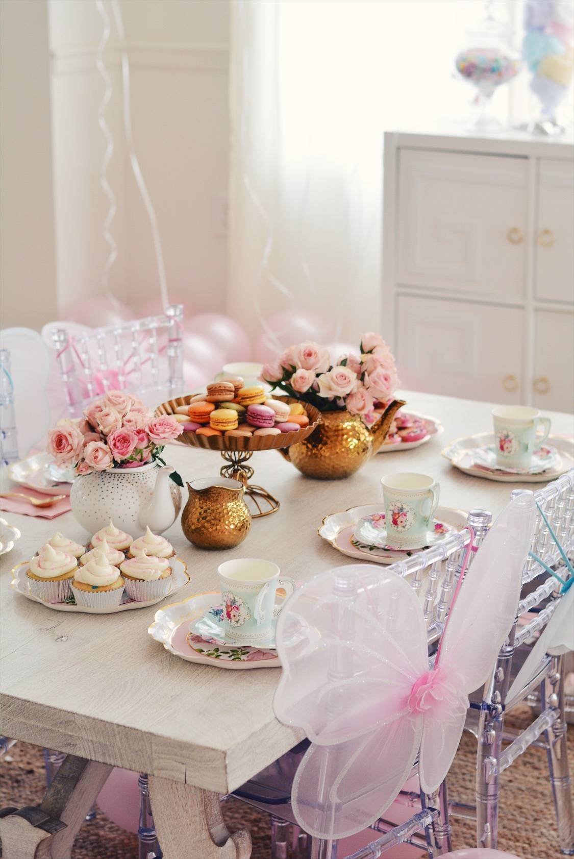Princess Tea Party: Birthday Party Ideas for a 3 Year Old - The Pink Dream