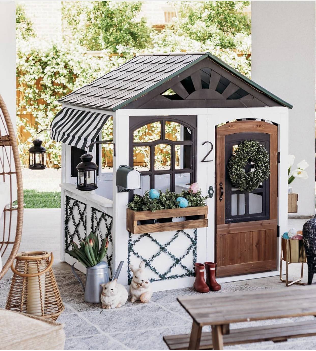 Top 10 Kids Outdoor Playhouses From Instagram - The Pink Dream