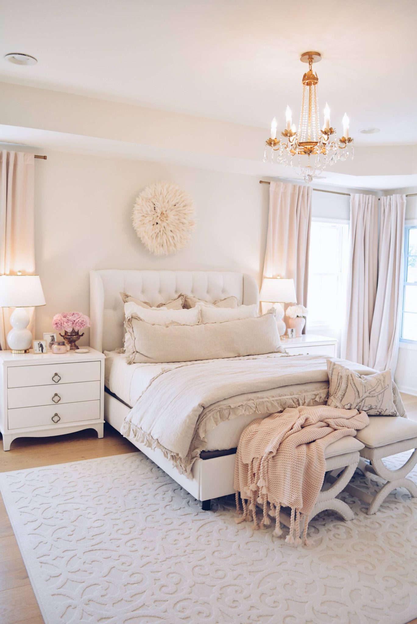 Master Bedroom Decor A Cozy Romantic Master Bedroom The Pink Dream